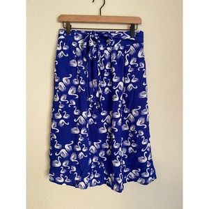 Anthropologie porridge swan skirt